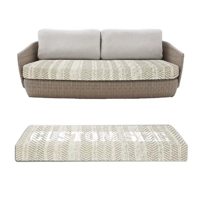 Coussins de banc longs, siège de chaise, canapé, siège, baie vitrée, coussin décoratif 50D, coussin