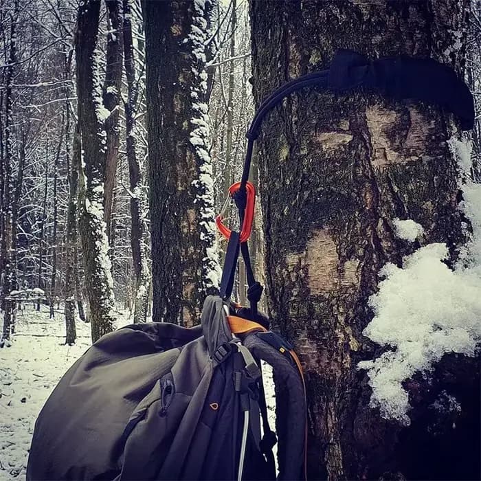 Essentiel de camping en plein air : corde d'attache pour hamac résistante à l'usure avec manchon d'é