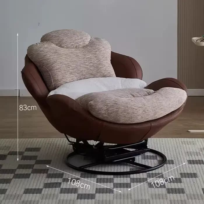 Fauteuils de méditation confortables pour salon, poufs design œuf, fauteuils d'appoint pour salon, s