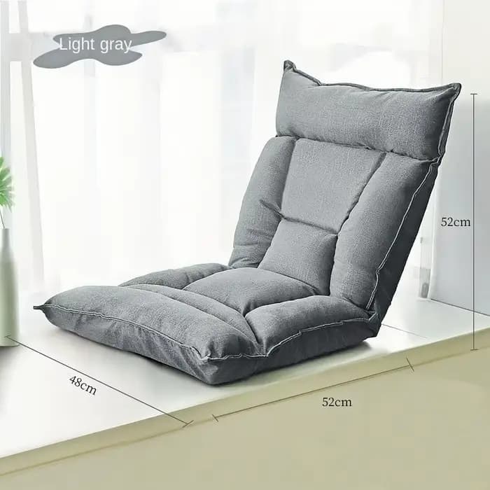 Fauteuil de loisirs sans accoudoirs, coussin de dossier, chaise de loisirs réglable pour canapé pare