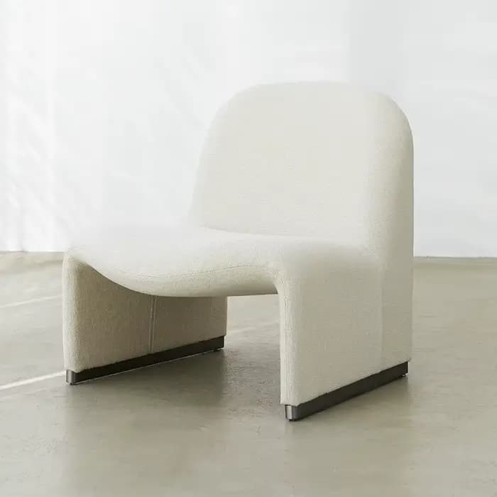 Fauteuil lounge scandinave Bauhaus, canapé d'appoint vintage, fauteuil design, fauteuil individuel,