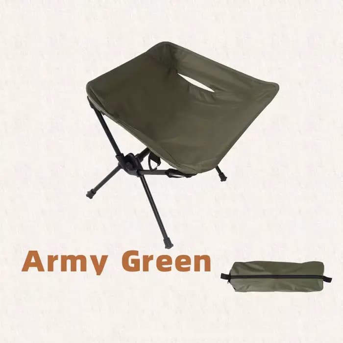 Chaise pliante en alliage d'aluminium pour camping en plein air, tabouret portable ultra léger, tabo