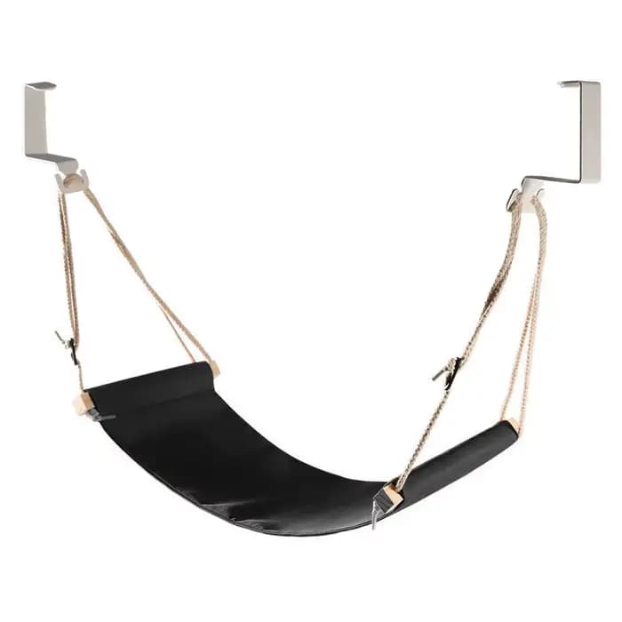 Hamac pour bureau réglable en hauteur Portable sous le bureau repose-pieds maison repose-pieds cintr