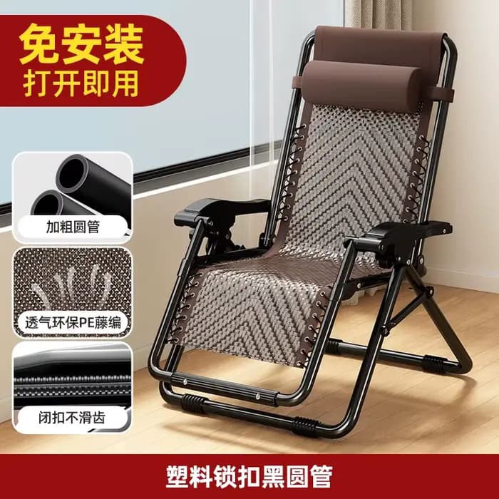 Chaise inclinable pliante Portable, siège de salon confortable pour assis et dormir, pour personnes