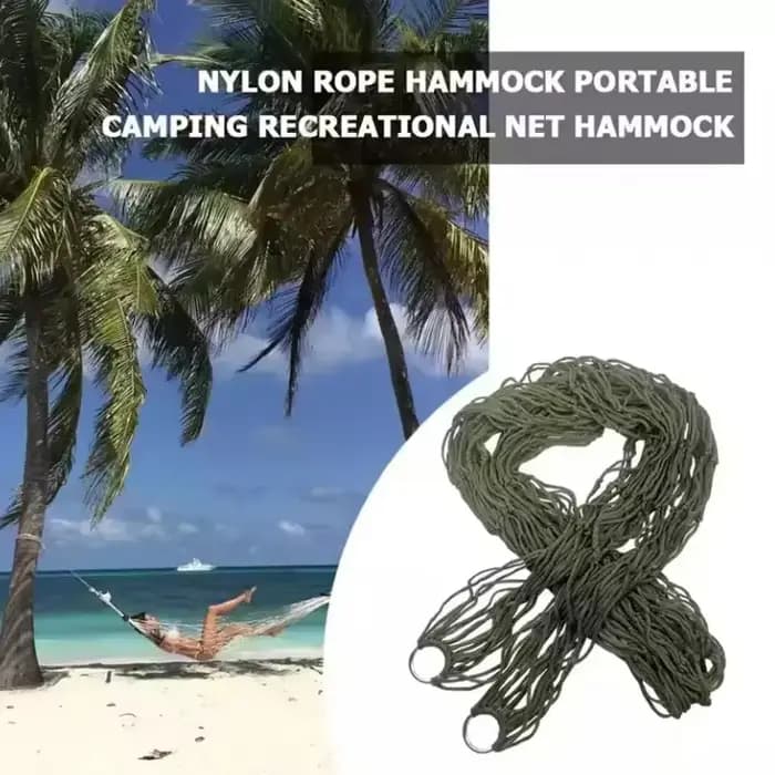 Hamac de jardin en corde de Nylon épaissie pour l'extérieur, hamac en maille d'intérieur, chaise piv