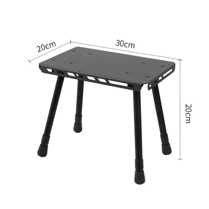 Table et chaise d'extérieur à double usage, tabouret Portable relevable, chaise de Camping pour pêch