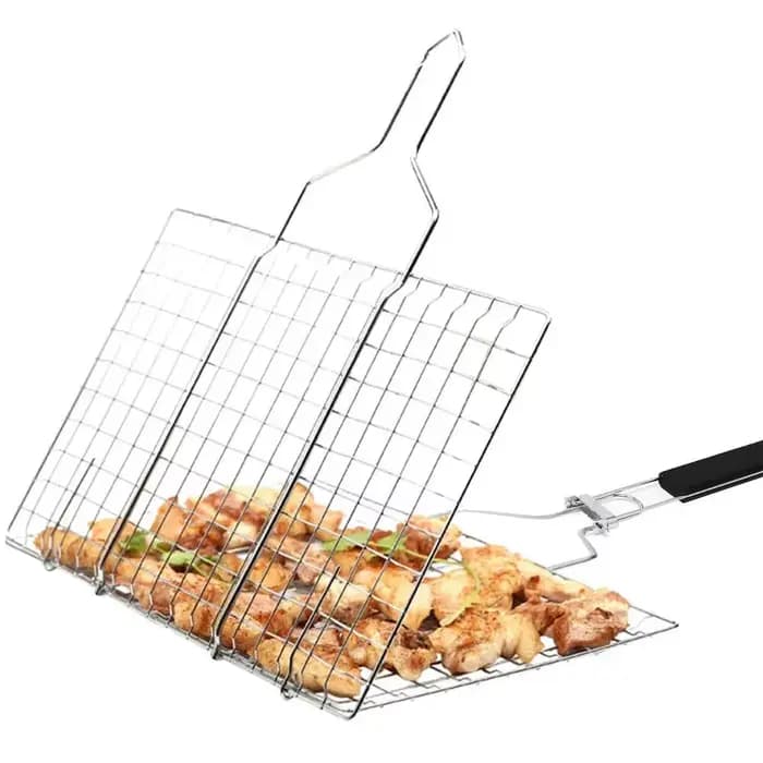Maille antiarina en acier inoxydable pour barbecue