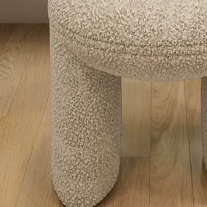 Chaise de coiffeuse pas chère, basse, marron, mignonne, style mini-selle, pour maquillage et salle à manger, mobilier de chambre