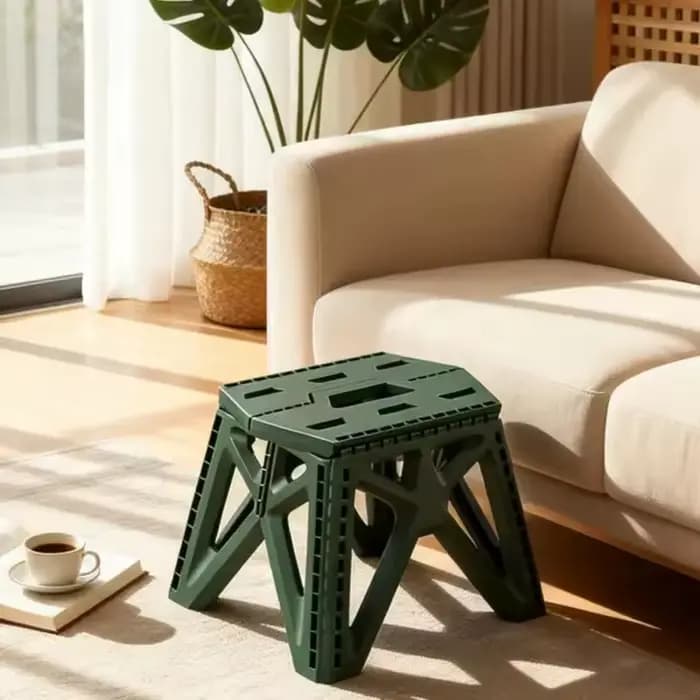 Tabouret de camping pliant portable