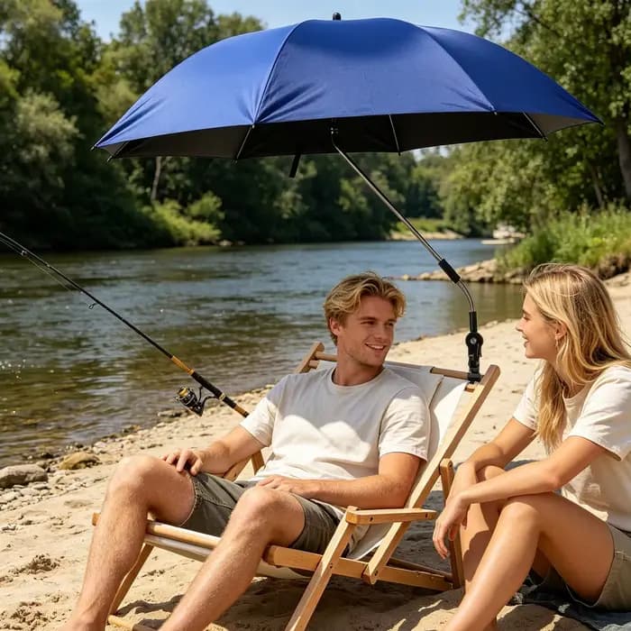 Parasol de chaise, parasol de plage extérieur