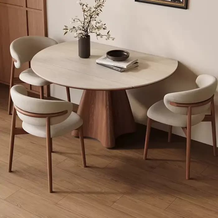 Table de salle à manger extensible style Mid-Century