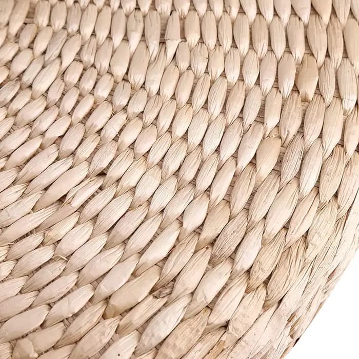 Coussins en rotin tissé à la main