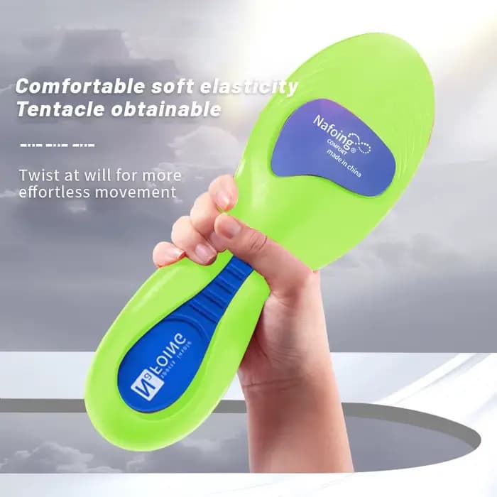Semelles orthopédiques pour pieds, semelle intérieure de Sport absorbant les chocs pour chaussures, Support de voûte plantaire, modèles de fasciite plantaire, coussinets pour hommes et femmes