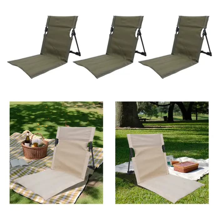 Chaise de plage pliante avec Support arrière