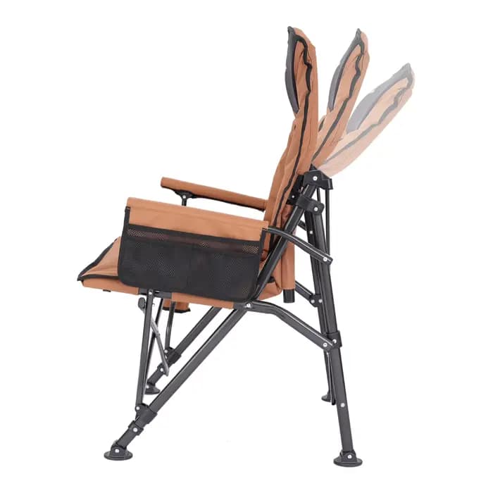 Chaise inclinable Portable avec porte-gobelet
