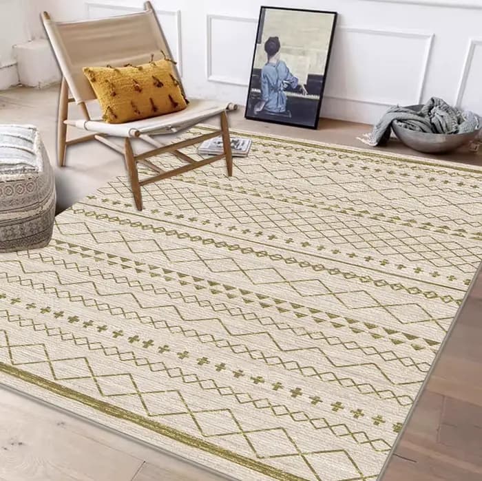 Tapis marocain pour salon, tapis de table basse, tapis de chambre à coucher de style nordique, tapis de sol Tatami pour chevet, grand tapis de 300x400cm pour bureau