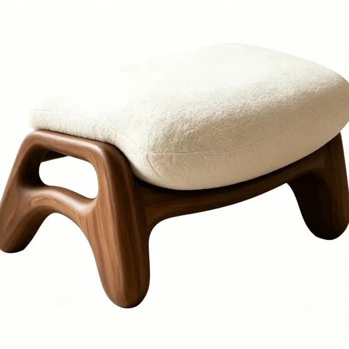 Fauteuil de salon en bois