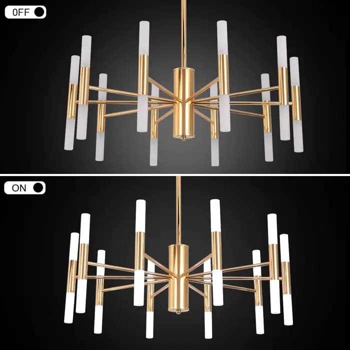 Plafonnier LED localité au Design Moderne, Luminaire Décoratif de Plafond, Idéal pour un Hôtel, un Salon ou un Hall d'Nik