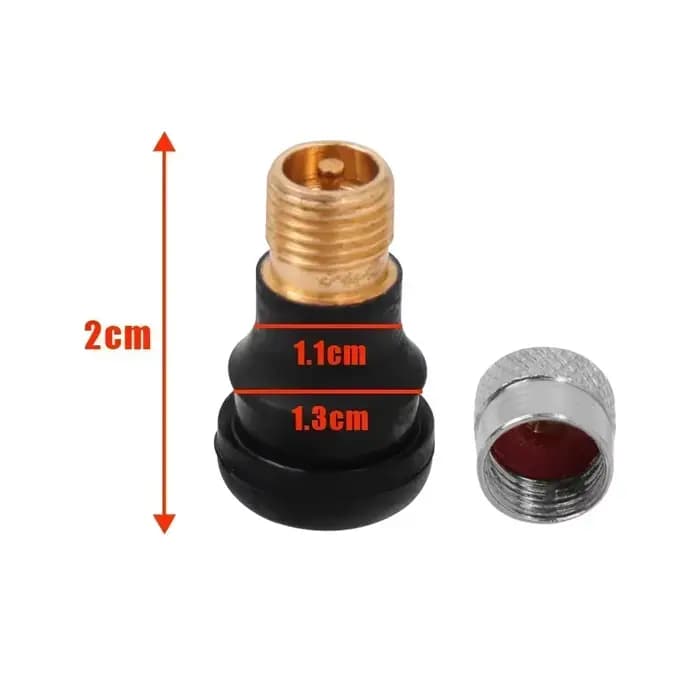 Valves Tubeless sous vide pour Scooter électrique Xiaomi M365 Pro Pro 2, 10 pièces, pour pneu Ninebot Max G30, Valve de gaz de roue de pneu Tubeless