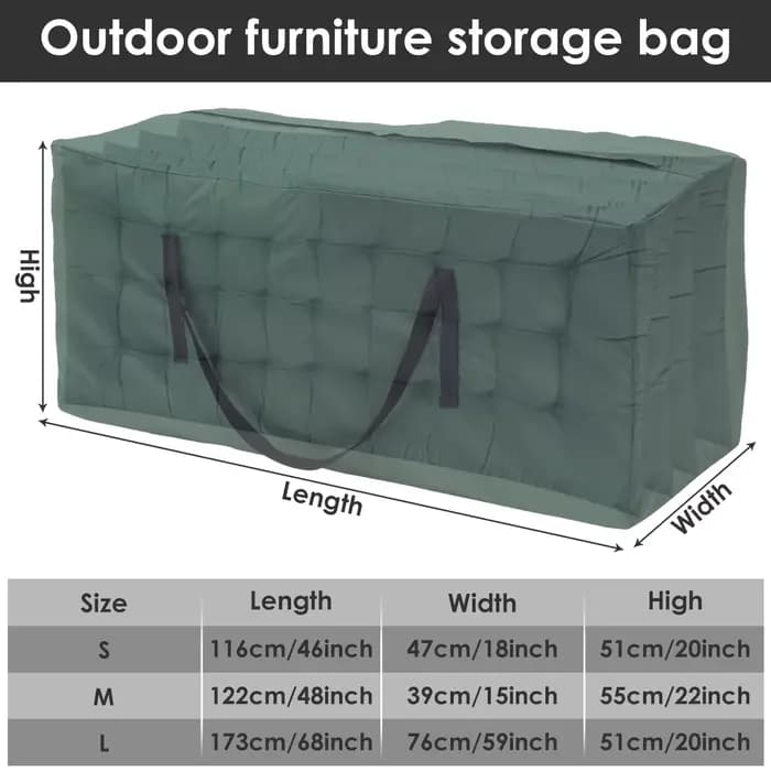 Sac de rangement de coussin