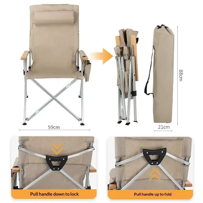 Chaise de pique-nique pratique
