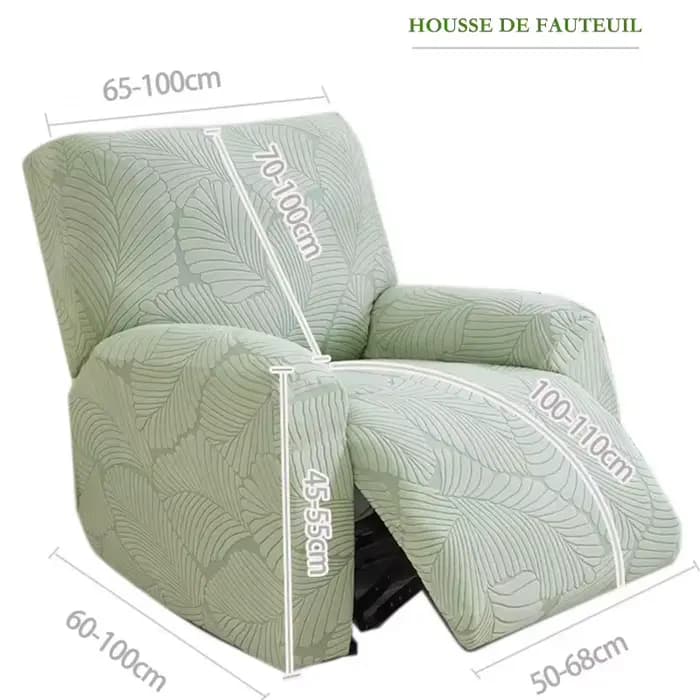Housse de canapé inclinable pour salon