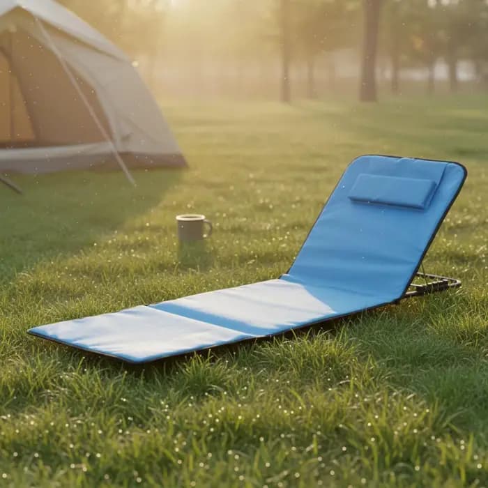 Chaise longue pliante Oxford pour la plage