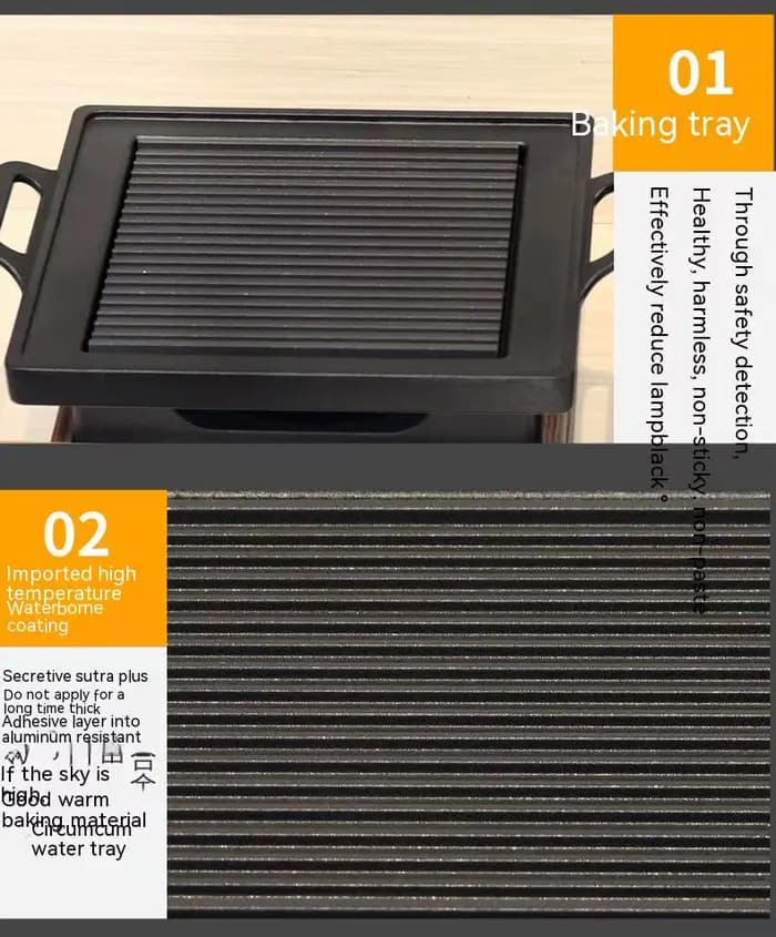 Grill de Barbecue Portable sans fumée