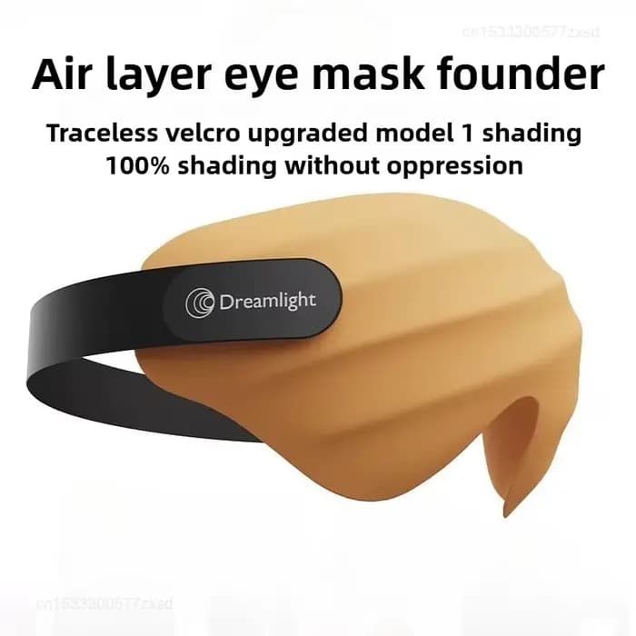 Masque de sommeil Dreamlight 4S, masque oculaire 3D stéréoscopique pour hommes, femmes et adultes, pour dormir, bloquer la lumière, masque de voyage