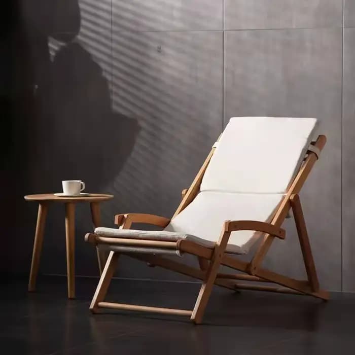 Chaise pliante basse légère De plage