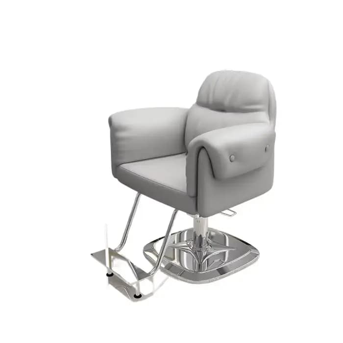 Barbier professionnel ergonomique plancher confortable salon de coiffure chaise de barbier moderne Design élégant Sedie Per Estetista meubles