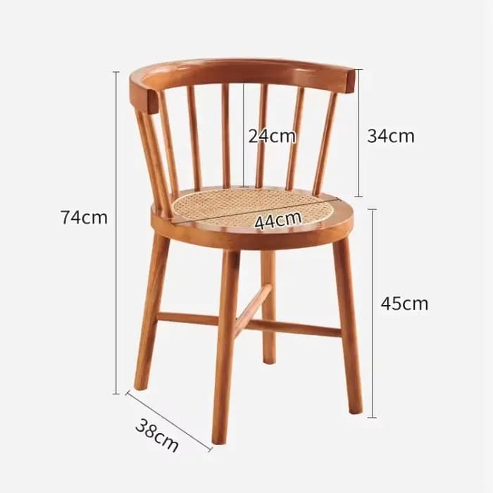 Chaises de bureau individuelles pour salon