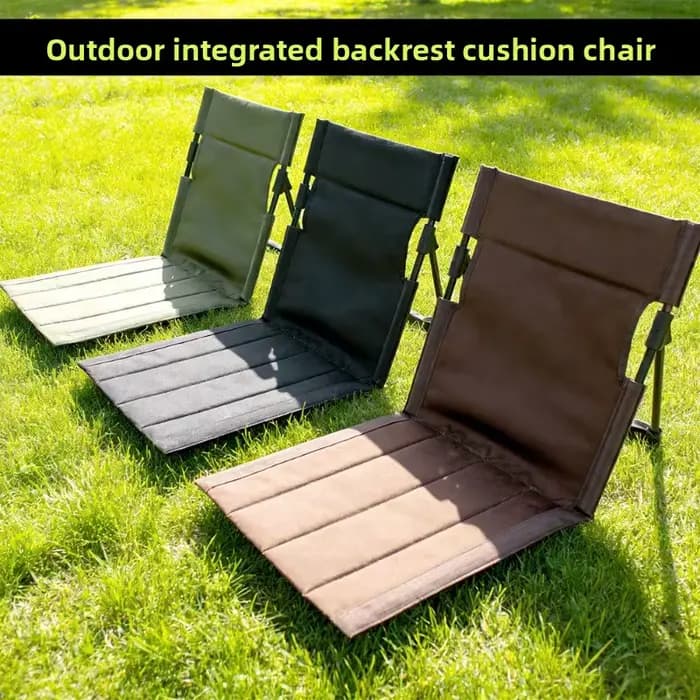 Chaise de pêche inclinable pliante