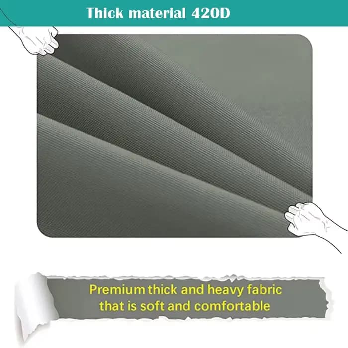 Juste de coussin de remplacement pour meubles de jardin