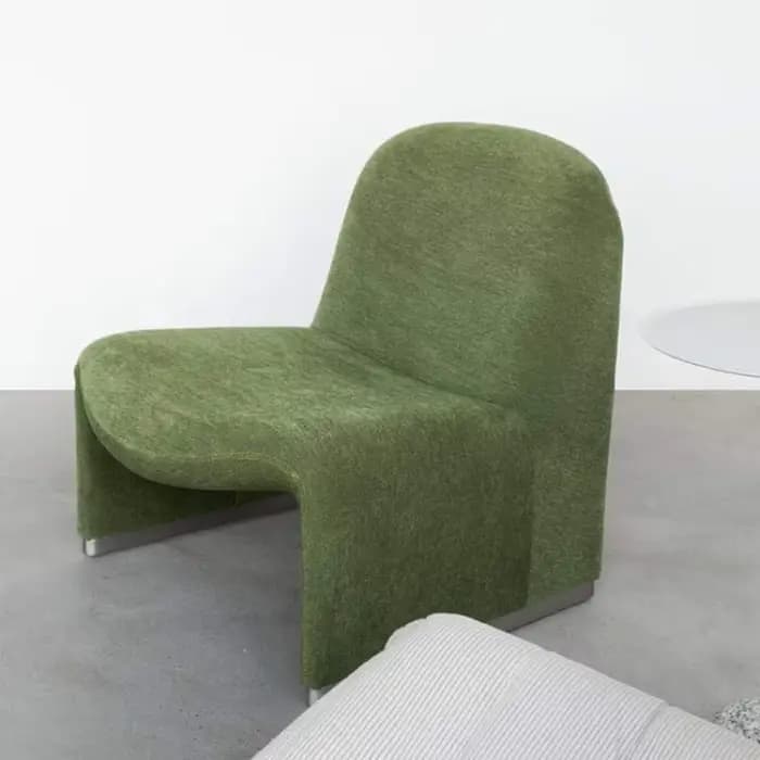 Fauteuil lounge scandinave Bauhaus