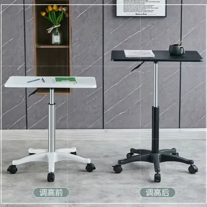 Table à manger rotative à hauteur réglable, bureau d'ordinateur mobile, canapé, Table de chevet, bureau d'écriture pour usage domestique