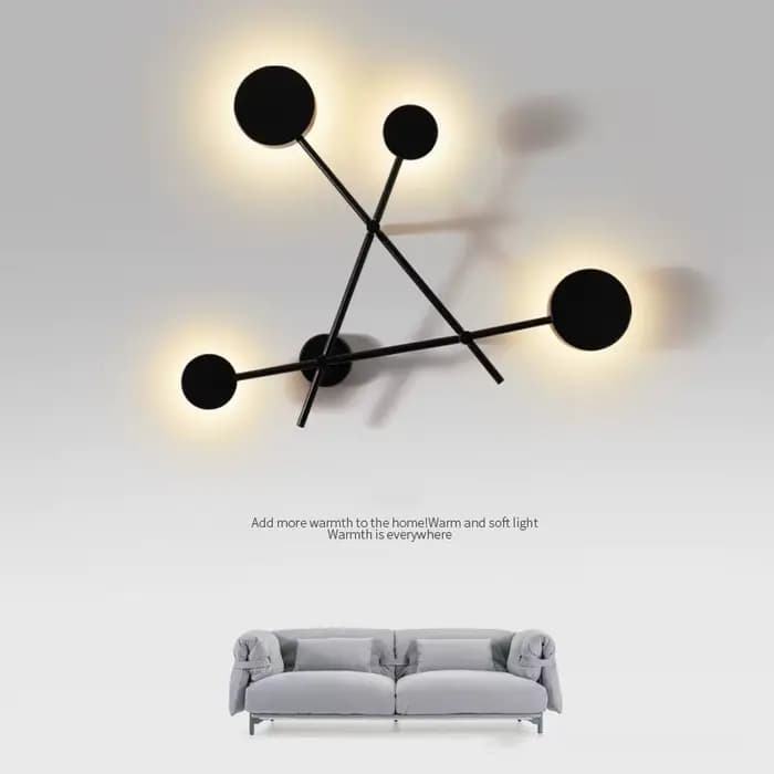 Lampe murale LED pour salon, lampe décorative d'intérieur, éclairage mural pour chambre à coucher, éclairage mural intérieur pour la maison