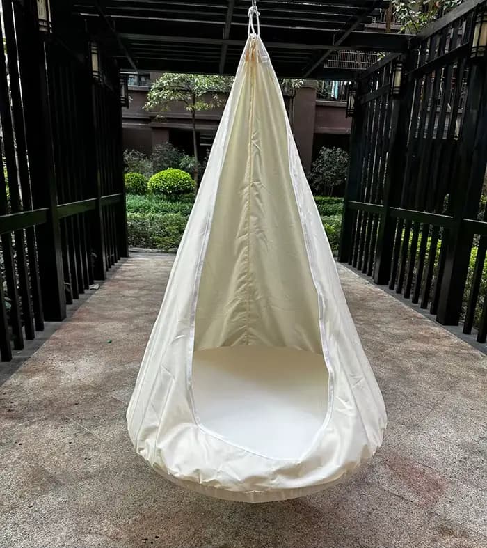 Hamac gonflable polyvalent avec coussin d'air pour le plaisir et la détente