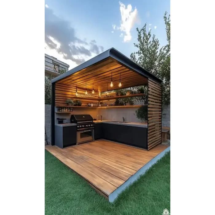 Cuisine extérieure avec armoire BBQ en acier inoxydable de qualité supérieure