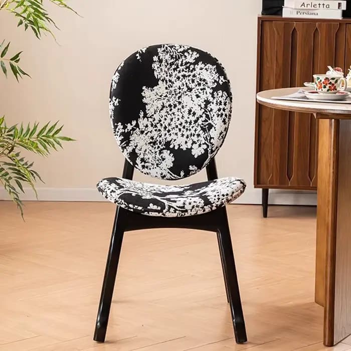 Ensemble de 2 chaises de salle à manger uniques, économies de qualité supérieure, chaise de salle à manger esthétique de luxe, meubles de salon