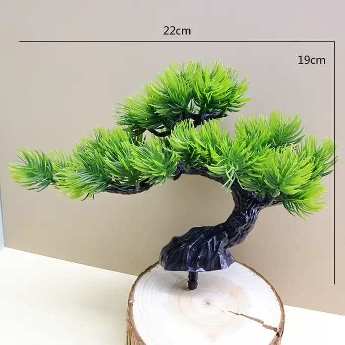 Bonsaï de pin artificiel pour décoration de bureau