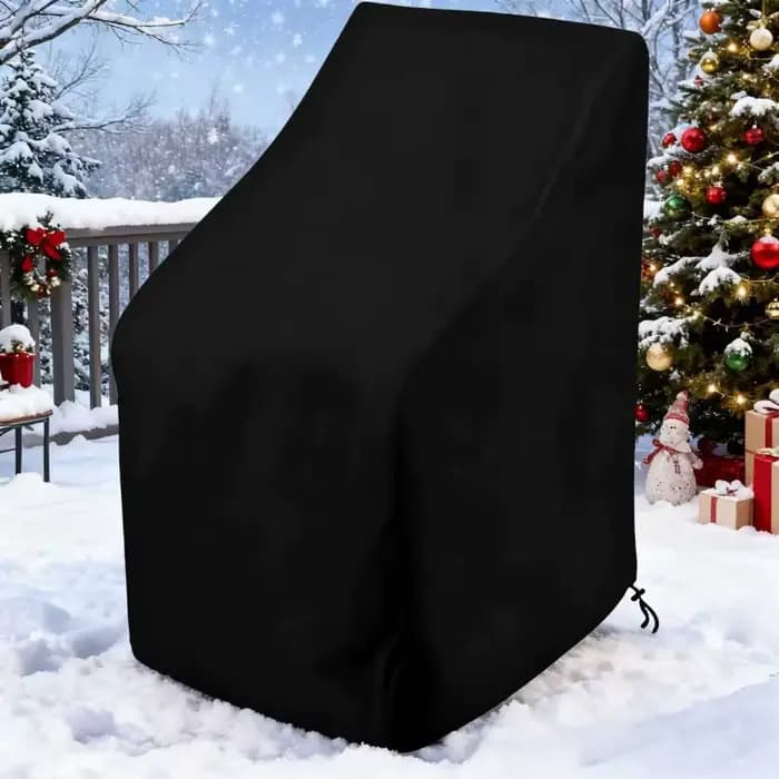 Housse de protection pour chaise de jardin d'extérieur