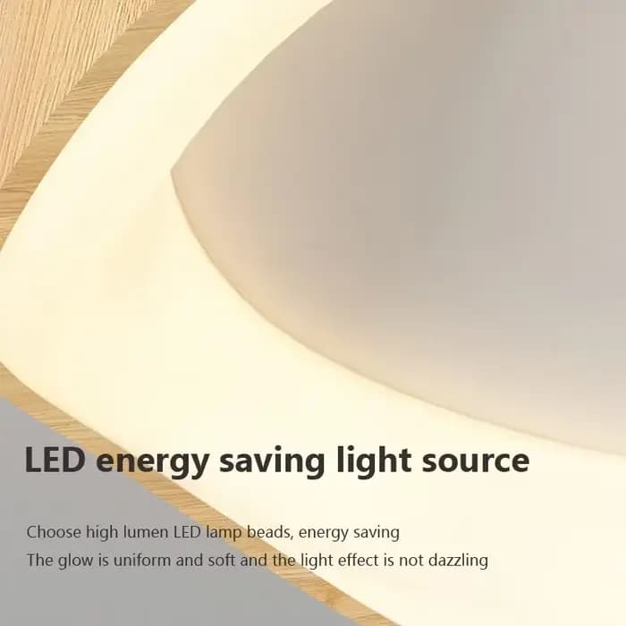 Plafond moderne à LEDs en bois pour chambre salon salle à manger étude balcon lustre intérieur décor à la maison luminaires Lustre