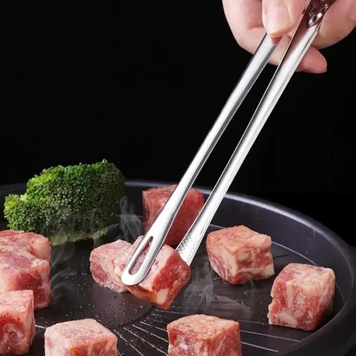 Pince de cuisine pour barbecue 24/28 cm en acier inoxydable