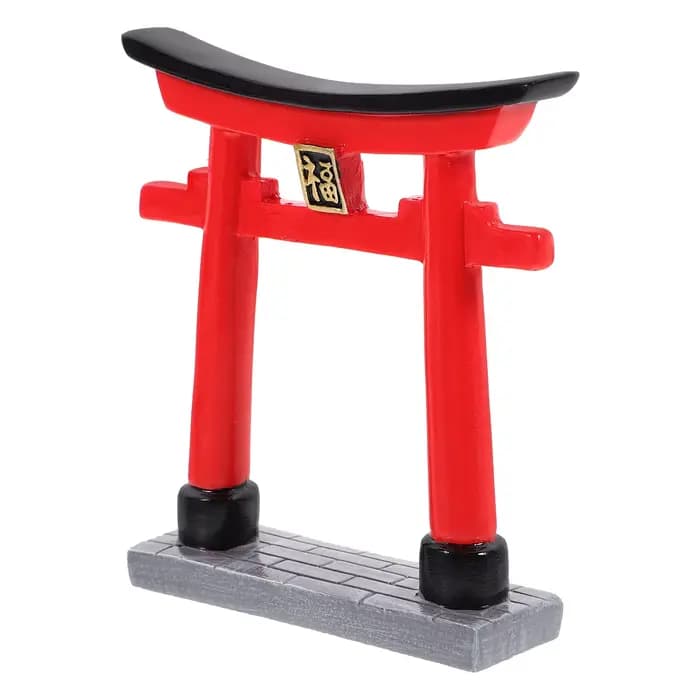 Ornement de simulation Torii pour aquarium, décoration DIY pour aquarium, décoration de paysage de jardin, petite décoration extérieure pour aquarium