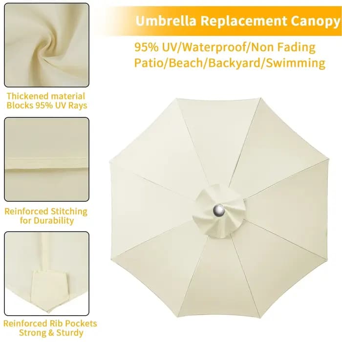 Housse de remplacement pour Parasol