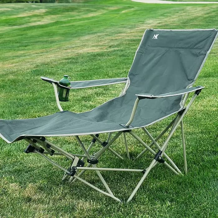 Accoudoir repose-pieds chaise pliante Camping stockage pêche voyage
