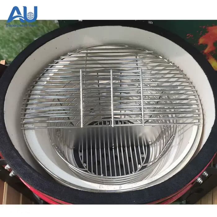 Panier à charbon de bois adapté au barbecue Kamado