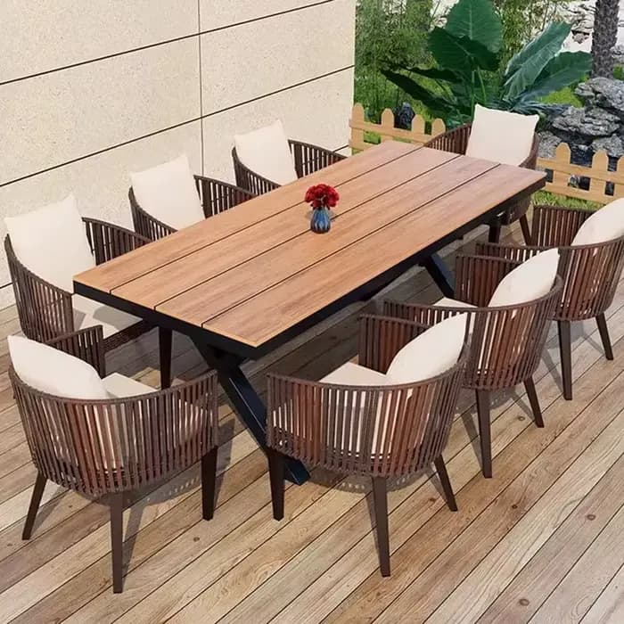 Ensembles de meubles de jardin modernes en bois