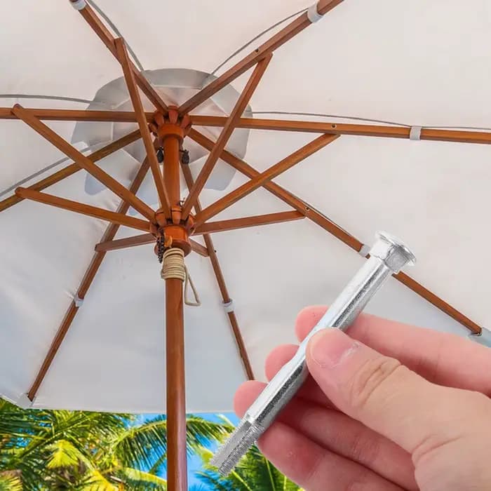 Accessoire de tige de support pour parasol de patio